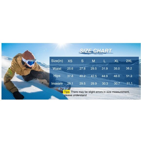 Magcomsen Women's Size XL Hiking Pants Fleece-Lined & Water-Resistant NWT - Picture 3 of 12